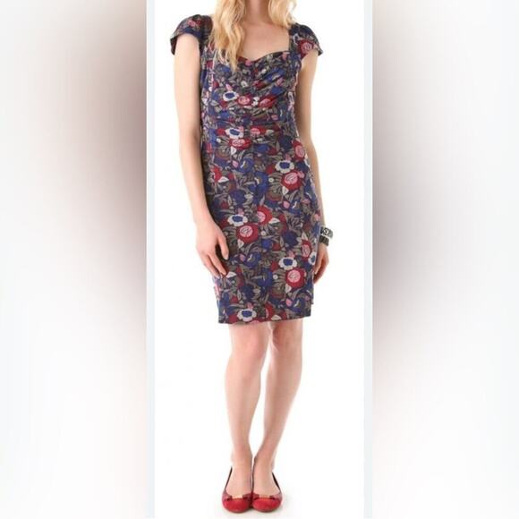 Preloved- Marc by Marc Jacobs Wallflower Dress -XS - Picture 1 of 6